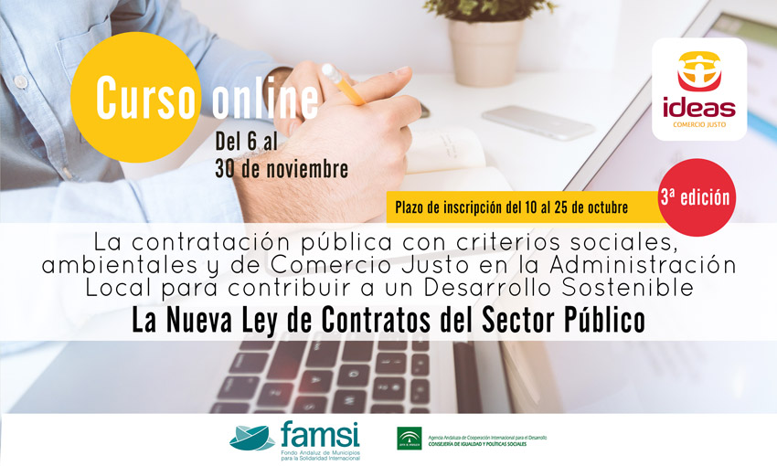 Tercera edición del curso online sobre Contratación Pública