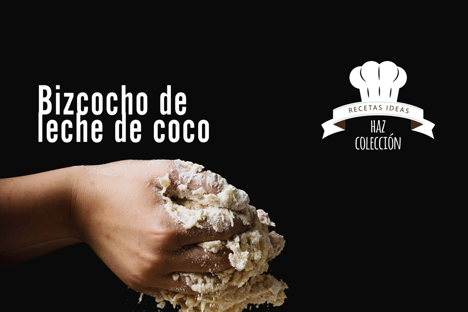 Receta bizcocho de leche de coco