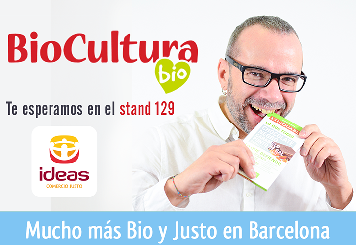 Nos vamos a Biocultura Barcelona.