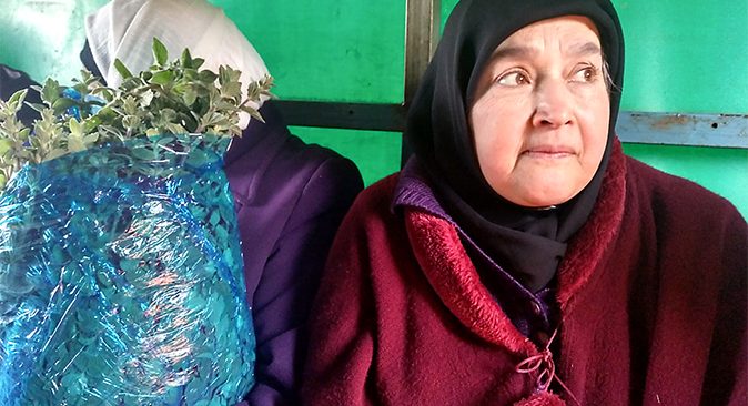 Mujeres productoras de zaatar en Palestina