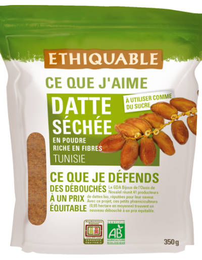 Azúcar de dátil de Comercio Justo