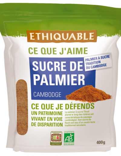 Azúcar flor de palmera