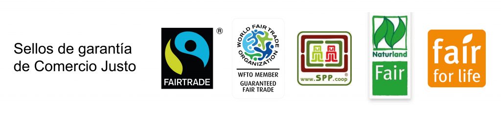 Principales sellos de Comercio Justo