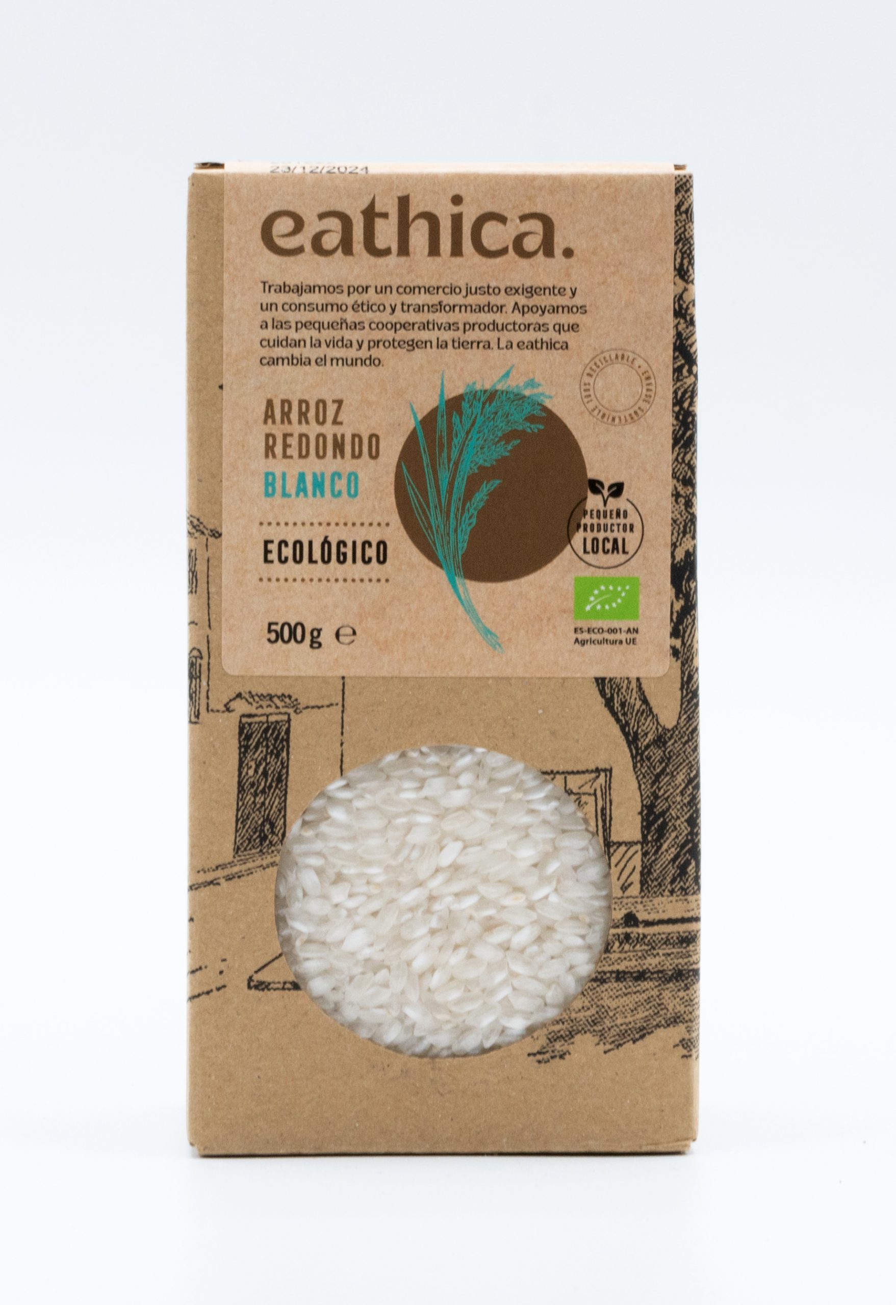 Arroz redondo eathica Arroz redondo eathica