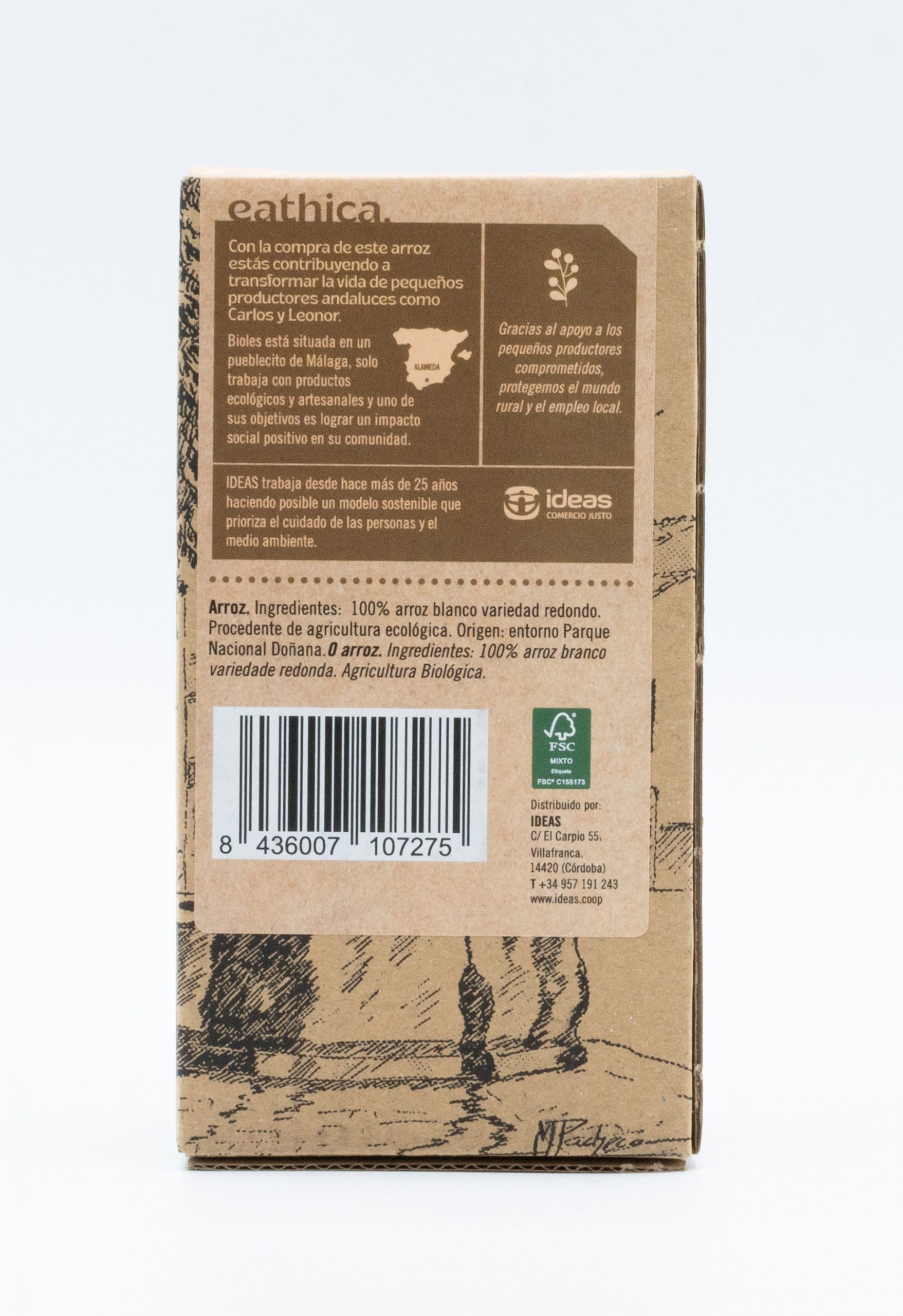 Arroz redondo eathica Arroz redondo eathica