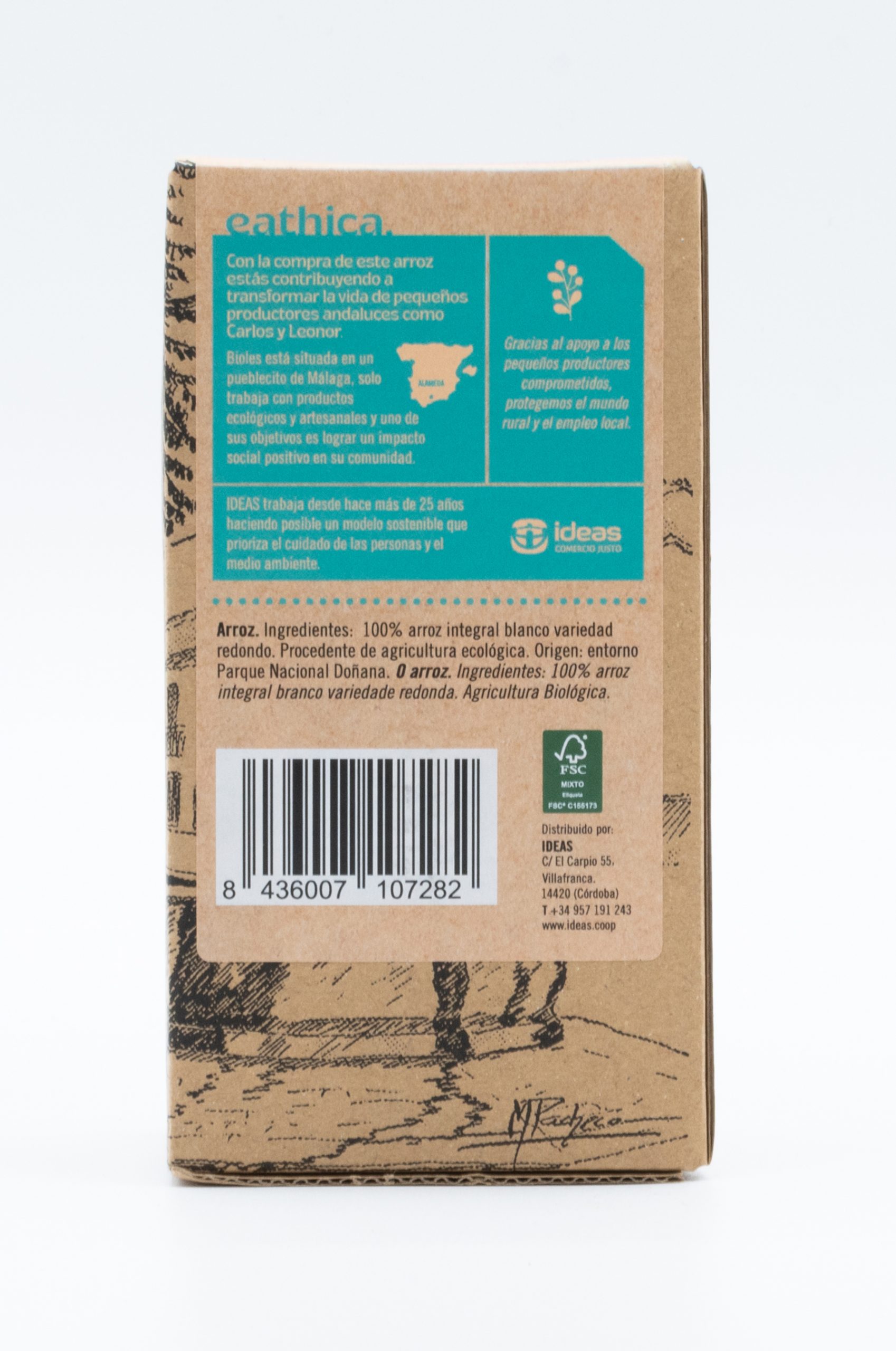 Arroz redondo eathica Arroz redondo eathica