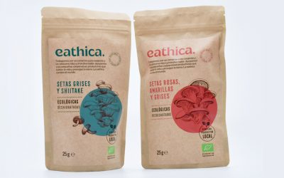 Setas ecológicas deshidratadas eathica