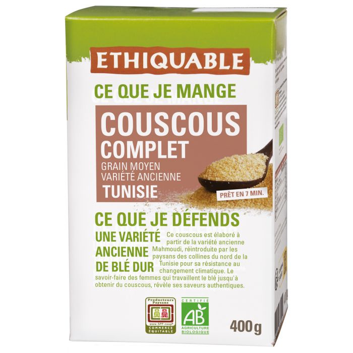 Couscous integral de Comercio Justo Couscous integral de Comercio Justo