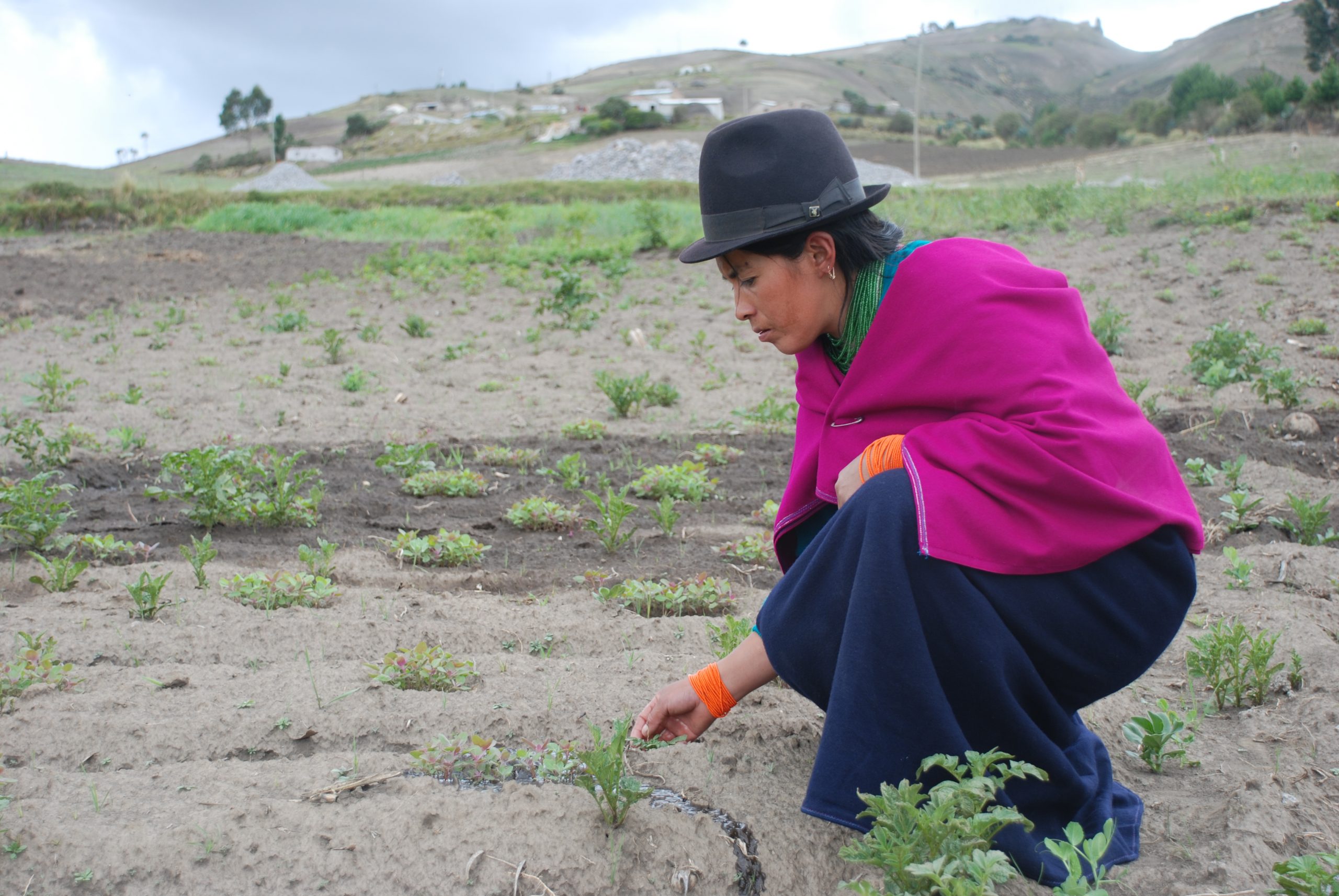 Mujer productora Comercio Justo