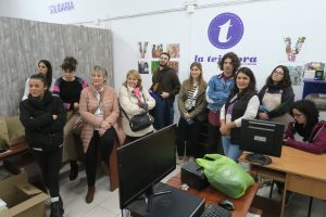 Visita a La Tejedora